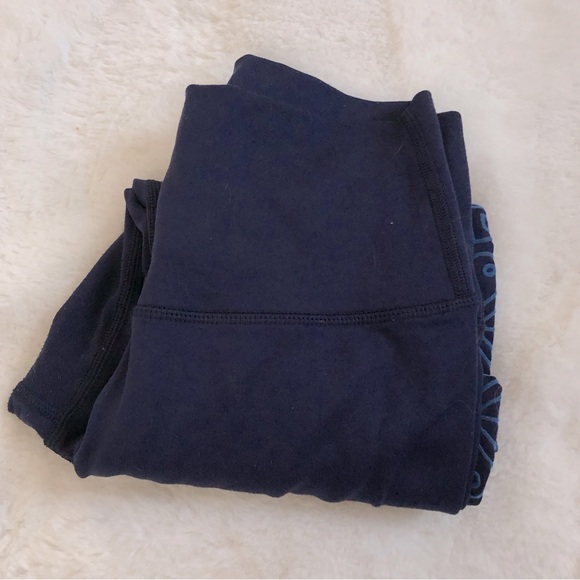 Aerie Chill Play Move Navy Women’s Leggings - Picture 15 of 15